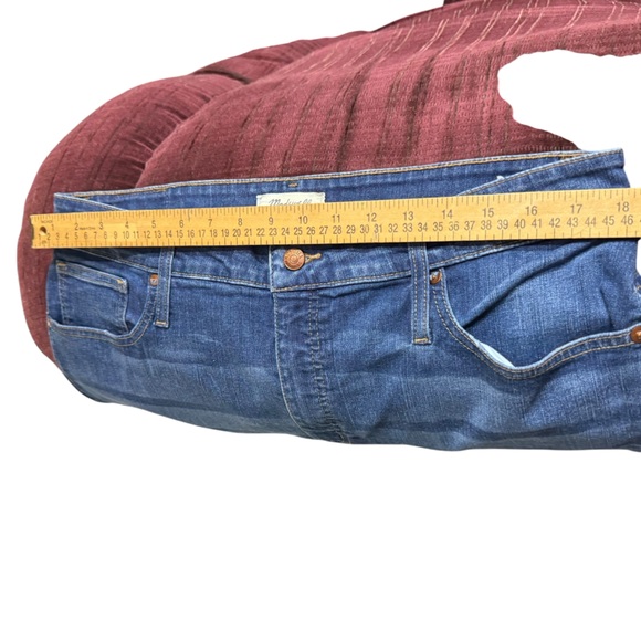 Madewell Curvy High-Rise Skinny Denim Jeans Sz34 Stretch/ Comfy - Picture 12 of 16